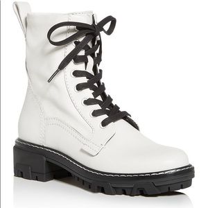 Rag & Bone Shiloh Leather Combat Boots